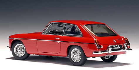 Red MGB GT
