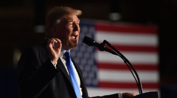 TRUMP RULES OUT AFGHAN EXIT